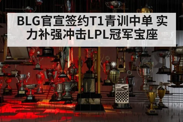 BLG官宣签约T1青训中单 实力补强冲击LPL冠军宝座